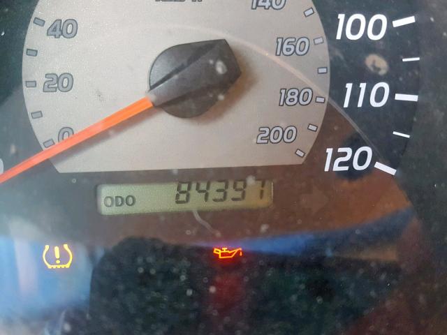 5TEUU42NX8Z486382 - 2008 TOYOTA TACOMA ACC წითელი ფოტო 8