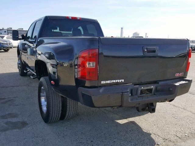 1GT416CG1CF184702 - 2012 GMC SIERRA C35 BLACK photo 3