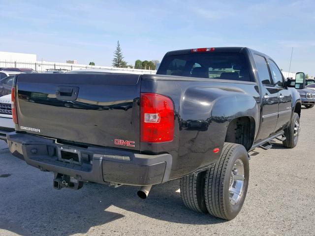 1GT416CG1CF184702 - 2012 GMC SIERRA C35 BLACK photo 4