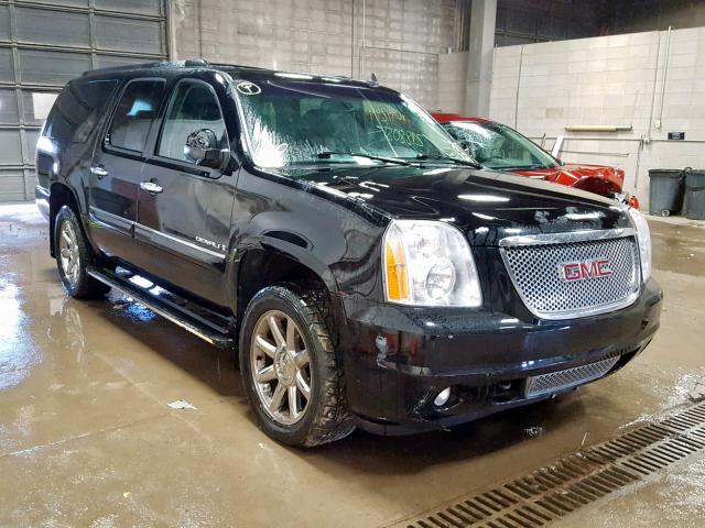 1GKFK66878J161556 - 2008 GMC YUKON XL D BLACK photo 1