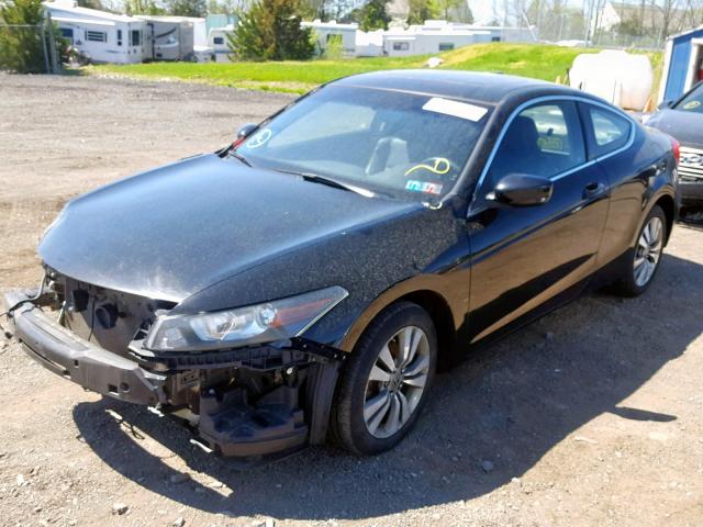 1HGCS1B81BA000216 - 2011 HONDA ACCORD EXL BLACK photo 2