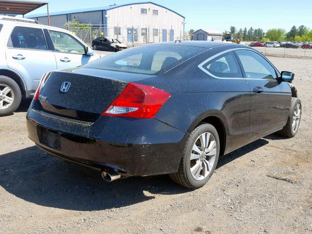 1HGCS1B81BA000216 - 2011 HONDA ACCORD EXL BLACK photo 4