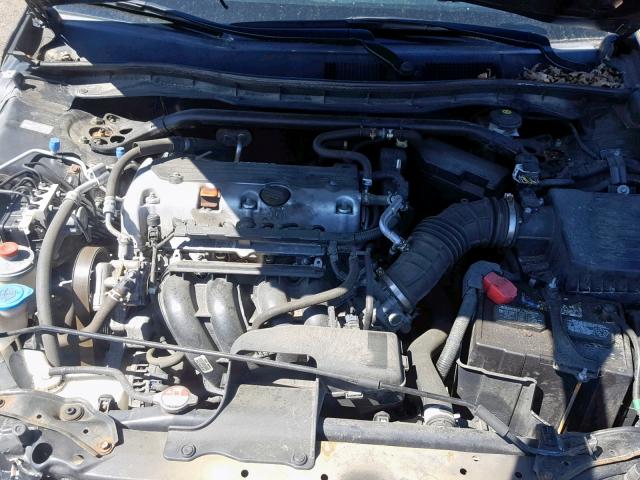 1HGCS1B81BA000216 - 2011 HONDA ACCORD EXL BLACK photo 7