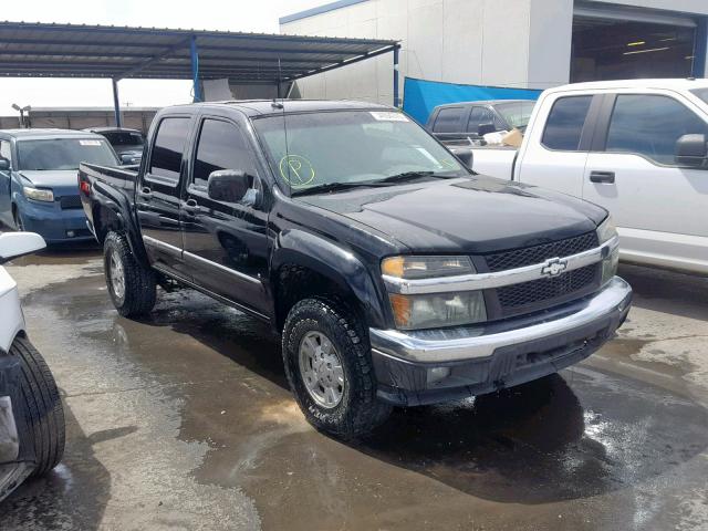 1GCDS13E988176471 - 2008 CHEVROLET COLORADO BLACK photo 1