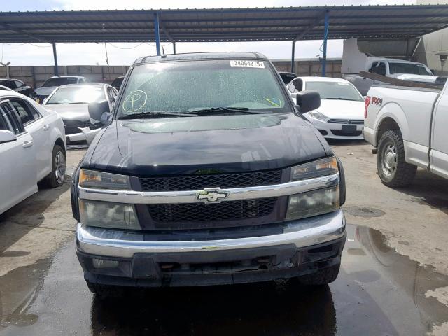 1GCDS13E988176471 - 2008 CHEVROLET COLORADO BLACK photo 10