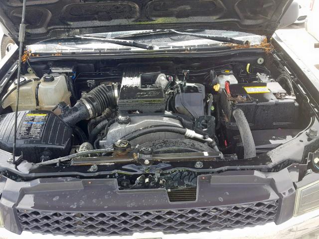 1GCDS13E988176471 - 2008 CHEVROLET COLORADO BLACK photo 7