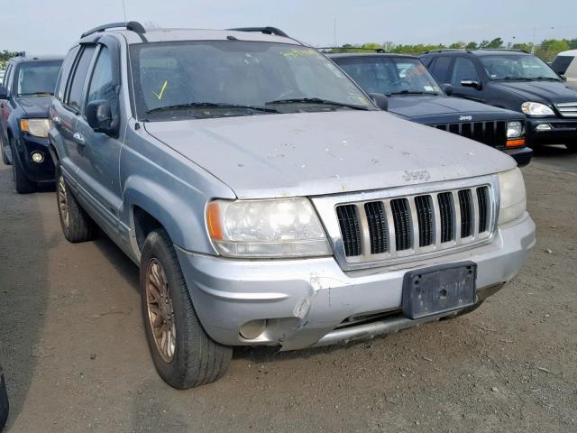 1J4GW58SX4C284851 - 2004 JEEP GRAND CHER GRAY photo 1