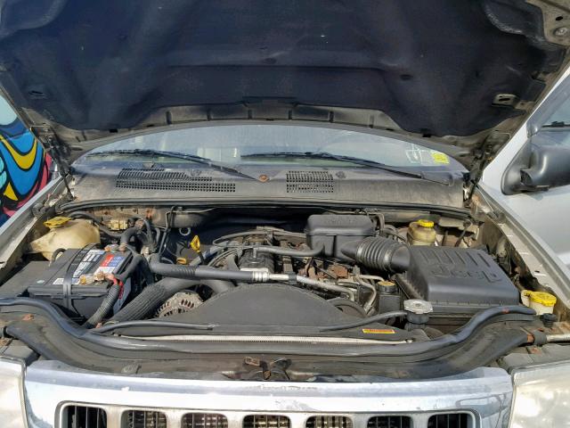 1J4GW58SX4C284851 - 2004 JEEP GRAND CHER GRAY photo 7