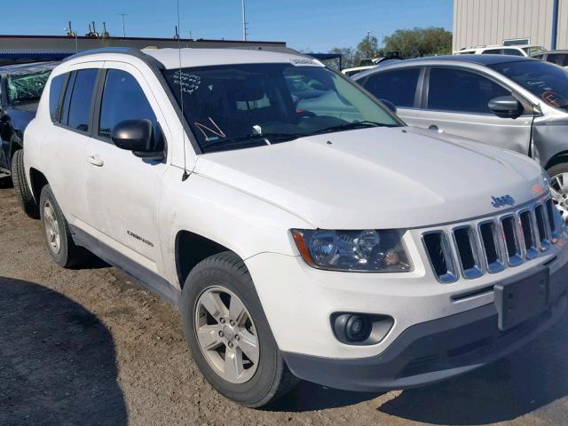 1C4NJCBA8ED829764 - 2014 JEEP COMPASS SP 白色 照片 1