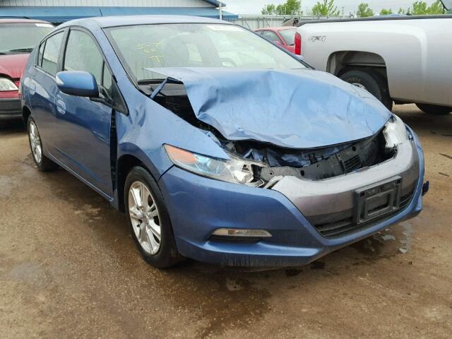 JHMZE2H79AS014831 - 2010 HONDA INSIGHT EX BLUE photo 1