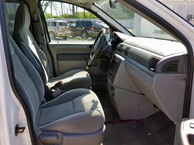 2FTZA54267BA28018 - 2007 FORD FREESTAR WHITE photo 5