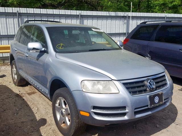 WVGBC67L54D007023 - 2004 VOLKSWAGEN TOUAREG 3. SILVER photo 1