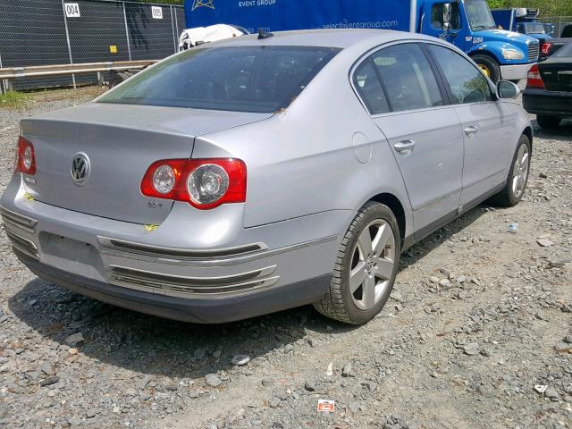 WVWAK73C38E209762 - 2008 VOLKSWAGEN PASSAT KOM GRAY photo 4