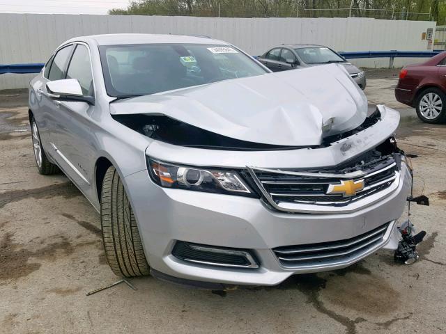 2G1125S39J9168349 - 2018 CHEVROLET IMPALA PRE ვერცხლისფერი ფოტო 1