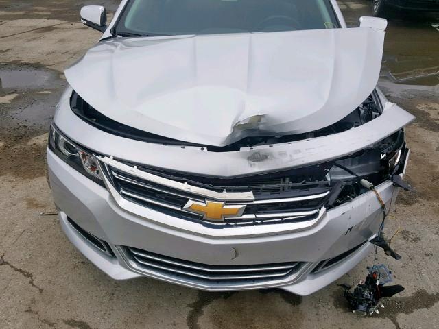 2G1125S39J9168349 - 2018 CHEVROLET IMPALA PRE SILVER photo 7