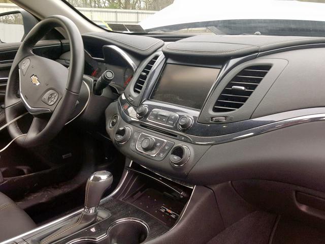 2G1125S39J9168349 - 2018 CHEVROLET IMPALA PRE ვერცხლისფერი ფოტო 9