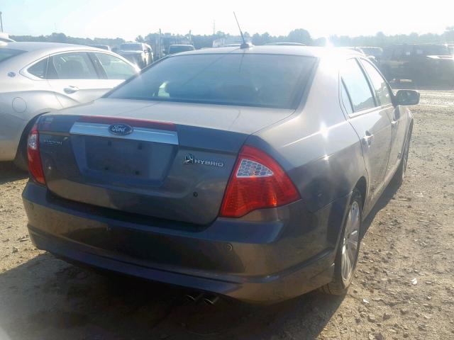 3FADP0L30AR355454 - 2010 FORD FUSION HYB TAN photo 4