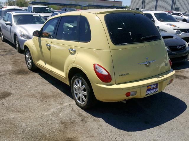 3A4FY58B57T515685 - 2007 CHRYSLER PT CRUISE YELLOW photo 3