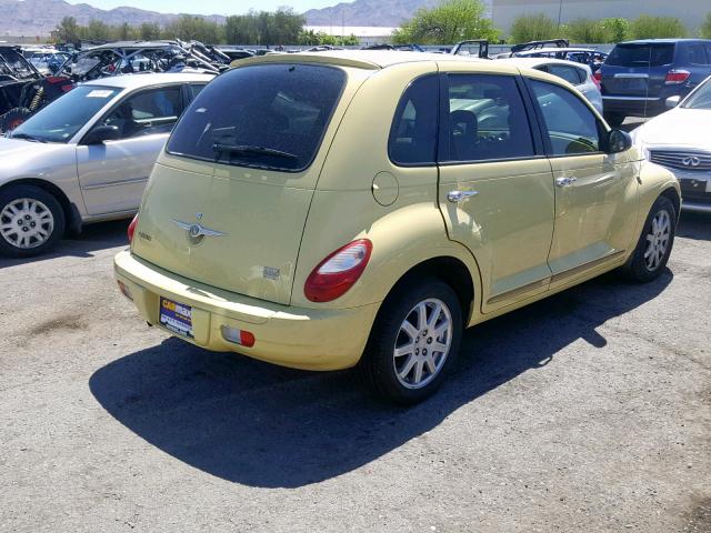 3A4FY58B57T515685 - 2007 CHRYSLER PT CRUISE YELLOW photo 4