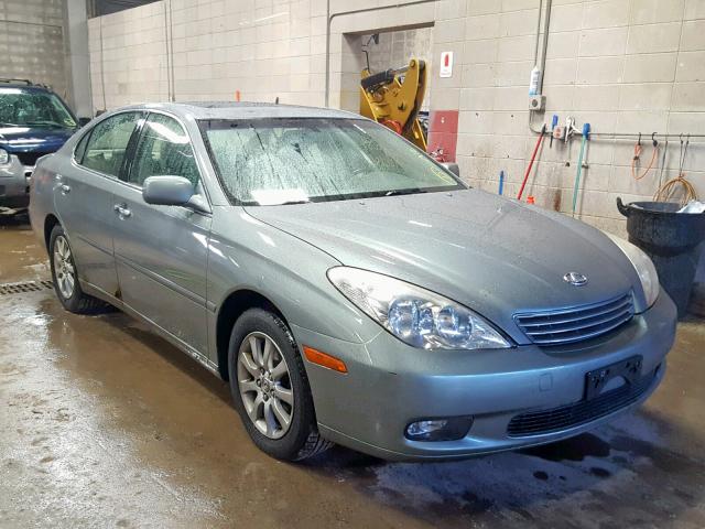 JTHBF30G920013630 - 2002 LEXUS ES 300 GREEN photo 1