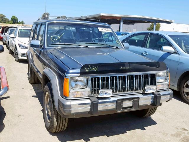 1JCMR7846JT198945 - 1988 JEEP CHEROKEE L BLUE photo 1