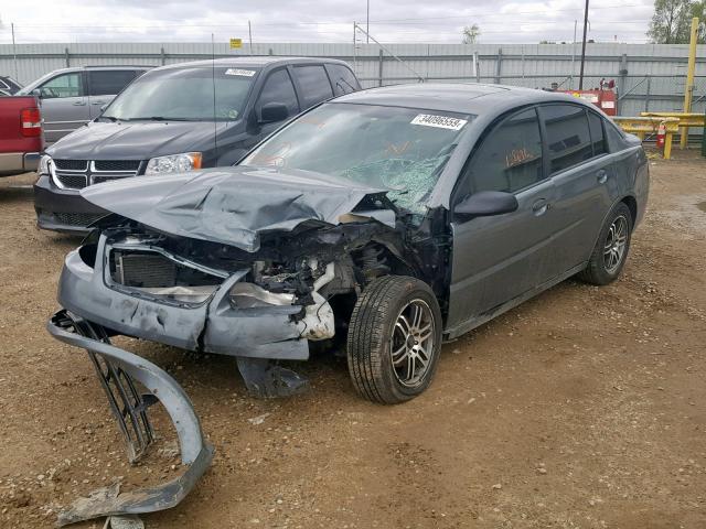 1G8AL55F96Z190756 - 2006 SATURN ION LEVEL GRAY photo 2