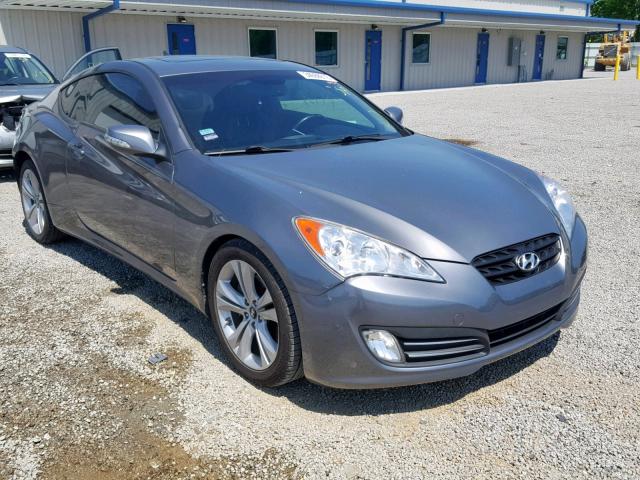 KMHHU6KH0BU046609 - 2011 HYUNDAI GENESIS CO SILVER photo 1