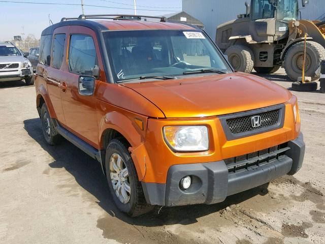 5J6YH28756L800321 - 2006 HONDA ELEMENT EX ORANGE photo 1