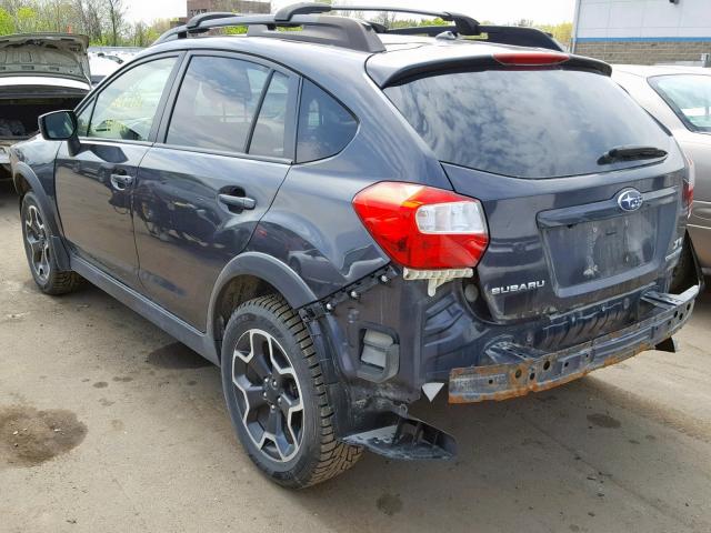 JF2GPACC5F9213375 - 2015 SUBARU XV CROSSTR GRAY photo 3