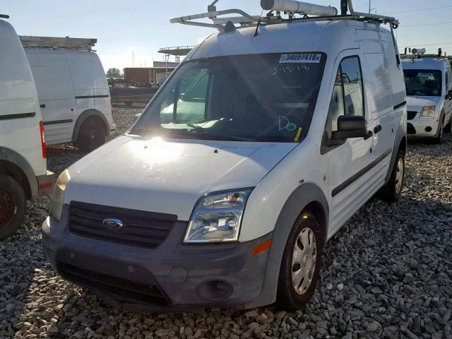 NM0LS7AN3BT071394 - 2011 FORD TRANSIT CO WHITE photo 2