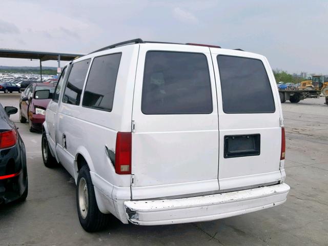 1GNDM19X72B101272 - 2002 CHEVROLET ASTRO WHITE photo 3