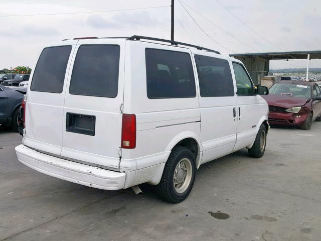 1GNDM19X72B101272 - 2002 CHEVROLET ASTRO WHITE photo 4