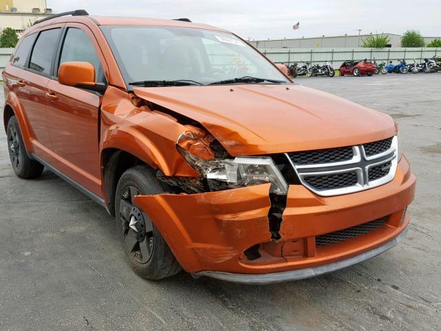 3D4PG1FG0BT528408 - 2011 DODGE JOURNEY MA ORANGE photo 1