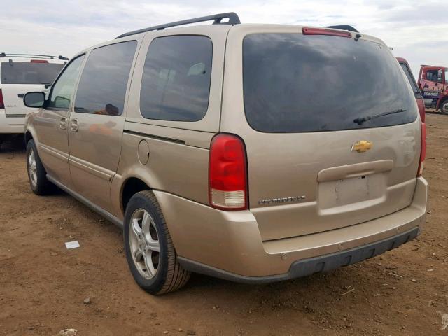 1GNDV23L55D260227 - 2005 CHEVROLET UPLANDER L 金色 照片 3