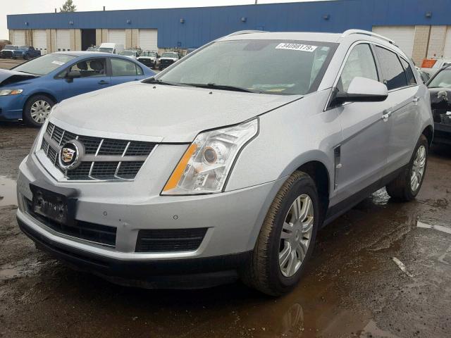 3GYFNDE35CS628231 - 2012 CADILLAC SRX LUXURY SILVER photo 2