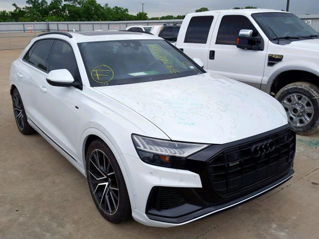 WA1FVAF18KD007706 - 2019 AUDI Q8 PRESTIG WHITE photo 1