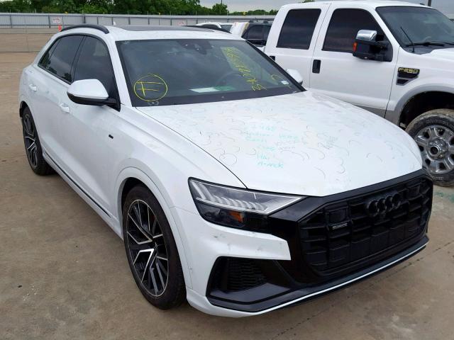 WA1FVAF18KD007706 - 2019 AUDI Q8 PRESTIG WHITE photo 9