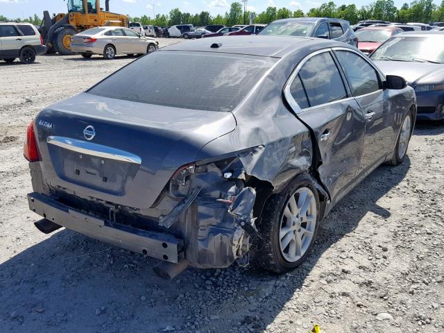 1N4AA5AP3AC824624 - 2010 NISSAN MAXIMA S GRAY photo 4