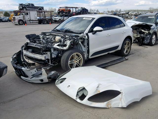 WP1AB2A52FLB58284 - 2015 PORSCHE MACAN S WHITE photo 2