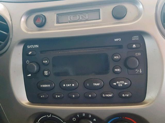 1G8AL52F95Z179470 - 2005 SATURN ION LEVEL GRAY photo 9