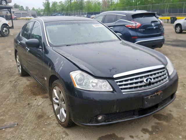 JNKAY01FX6M262592 - 2006 INFINITI M35 BASE BLACK photo 1