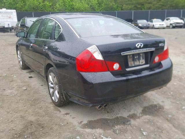 JNKAY01FX6M262592 - 2006 INFINITI M35 BASE BLACK photo 3