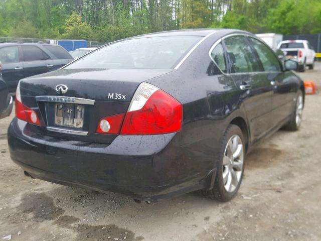 JNKAY01FX6M262592 - 2006 INFINITI M35 BASE BLACK photo 4