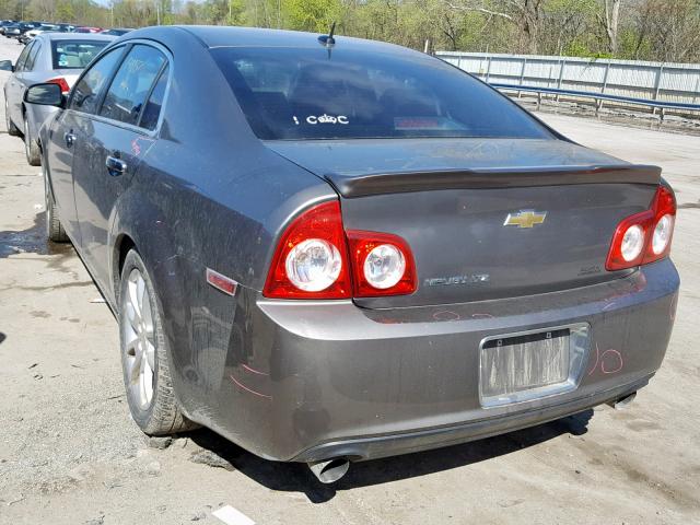 1G1ZE5E72A4121174 - 2010 CHEVROLET MALIBU LTZ BROWN photo 3