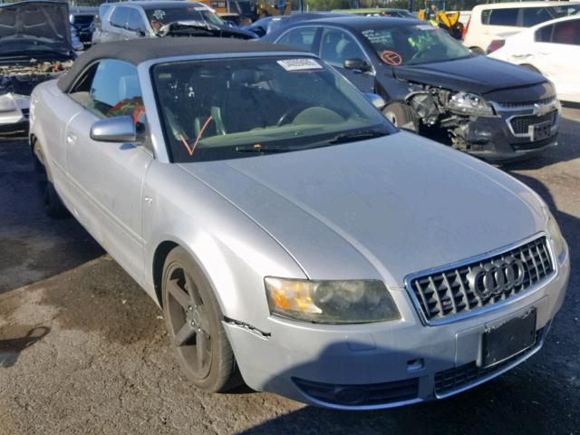 WUARL48H25K901658 - 2005 AUDI S4 QUATTRO SILVER photo 1