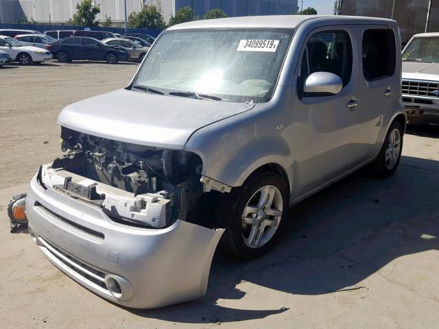 JN8AZ2KR3DT305759 - 2013 NISSAN CUBE S GRAY photo 2