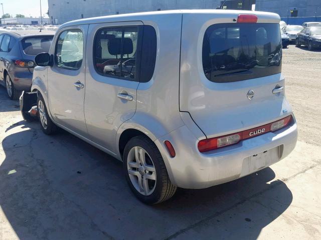 JN8AZ2KR3DT305759 - 2013 NISSAN CUBE S GRAY photo 3