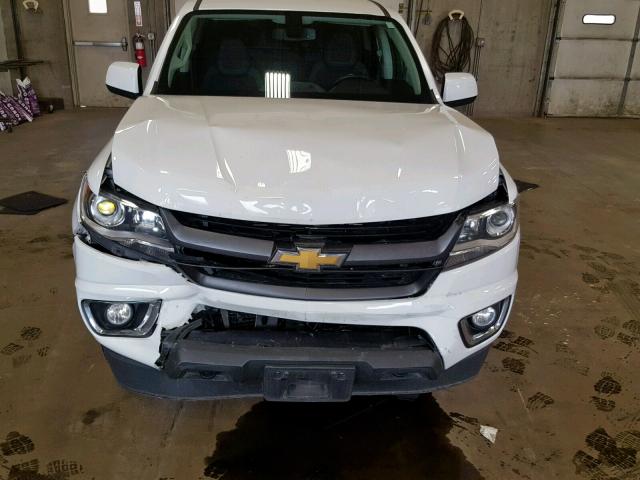 1GCGTDE36G1132796 - 2016 CHEVROLET COLORADO Z WHITE photo 9