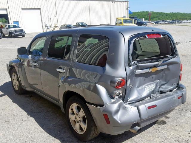 3GNDA23P67S568508 - 2007 CHEVROLET HHR LT GRAY photo 3