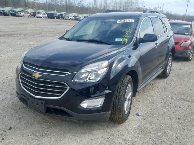 2GNFLFEK4G6177626 - 2016 CHEVROLET EQUINOX LT BLACK photo 2